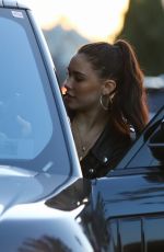 MADISON BEER and Zack Bia Out for Dinner in Los Angeles 04/03/2018