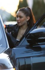 MADISON BEER and Zack Bia Out for Dinner in Los Angeles 04/03/2018