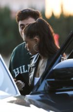 MADISON BEER and Zack Bia Out for Dinner in Los Angeles 04/03/2018