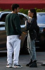 MADISON BEER and Zack Bia Out for Dinner in Los Angeles 04/03/2018