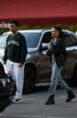 MADISON BEER and Zack Bia Out for Dinner in Los Angeles 04/03/2018