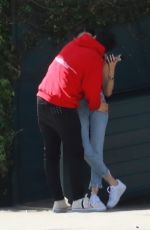 MADISON BEER and Zack Bia Out for Lunch in Los Angeles 04/21/2018