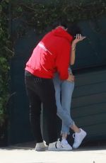 MADISON BEER and Zack Bia Out for Lunch in Los Angeles 04/21/2018
