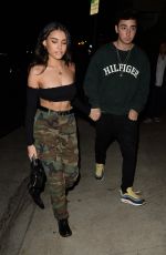 MADISON BEER Out for Dinner at Giorgio Baldi in Los Angeles 04/17/2018