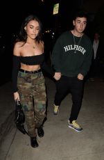 MADISON BEER Out for Dinner at Giorgio Baldi in Los Angeles 04/17/2018
