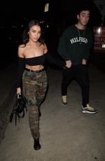 MADISON BEER Out for Dinner at Giorgio Baldi in Los Angeles 04/17/2018