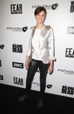 MAGGIE GRACE at FYC The Walking Dead and Fear the Walking Dead in Los Angeles 04/15/2018