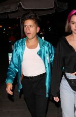 MAIA MITCHEL at Delilah Restaurant in West Hollywood 04/15/2018