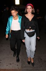 MAIA MITCHEL at Delilah Restaurant in West Hollywood 04/15/2018