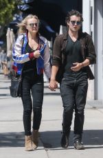 MALIN AKERMAN Out for Lunch in Hollywood 04/16/2018