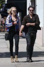 MALIN AKERMAN Out for Lunch in Hollywood 04/16/2018