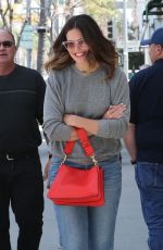 MANDY MOORE Leaves Cafe Gratitude in Beverly Hills 04/27/2018