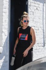 MARGOT ROBBIE Leaves a Gym in Los Angeles 04/17/2018