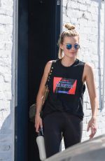 MARGOT ROBBIE Leaves a Gym in Los Angeles 04/17/2018