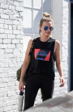 MARGOT ROBBIE Leaves a Gym in Los Angeles 04/17/2018