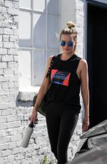 MARGOT ROBBIE Leaves a Gym in Los Angeles 04/17/2018