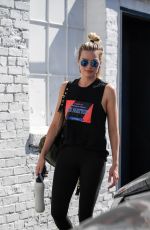MARGOT ROBBIE Leaves a Gym in Los Angeles 04/17/2018