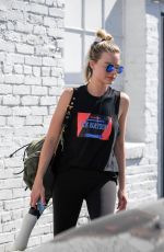 MARGOT ROBBIE Leaves a Gym in Los Angeles 04/17/2018