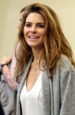 MARIA MENOUNOS at Louis Armstrong International Airport in Louisiana 04/05/2018