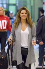 MARIA MENOUNOS at Louis Armstrong International Airport in Louisiana 04/05/2018