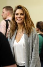 MARIA MENOUNOS at Louis Armstrong International Airport in Louisiana 04/05/2018