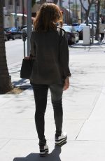 MARIA MENOUNOS Shopping at Louis Vuitton in Beverly Hills 04/18/2018