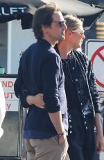 MARIA SHARAPOVA and Alexander Gilkes Out Shopping in New York 04/01/2018