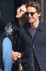 MARIA SHARAPOVA and Alexander Gilkes Out Shopping in New York 04/01/2018