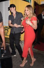 MARIAH CAREY Leaves Dan Tana
