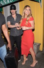 MARIAH CAREY Leaves Dan Tana