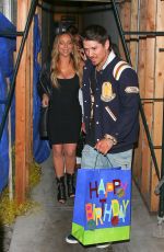 MARIAH CAREY Leaves Mastro