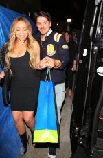 MARIAH CAREY Leaves Mastro