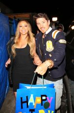 MARIAH CAREY Leaves Mastro