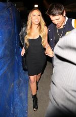 MARIAH CAREY Leaves Mastro