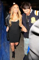 MARIAH CAREY Leaves Mastro