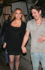 MARIAH CAREY Leaves Mastros Restaurant in Beverly Hills 04/24/2018