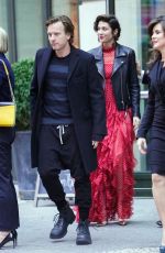 MARY ELIZABETH WINSTEAD and Ewan McGregor Leaves Their Hotel in New York 04/23/2018