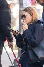 MARY KATE OLSEN Arrives at Her Office in New York 04/26/2018