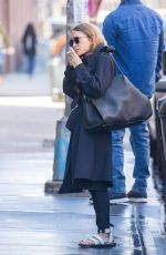 MARY KATE OLSEN Arrives at Her Office in New York 04/26/2018