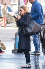 MARY KATE OLSEN Arrives at Her Office in New York 04/26/2018