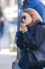 MARY KATE OLSEN Arrives at Her Office in New York 04/26/2018