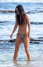 MEGAN FOX in Bikini on the Beach in Kailua-Kona 04/04/2018