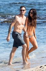 MEGAN FOX in Bikini on the Beach in Kailua-Kona 04/04/2018