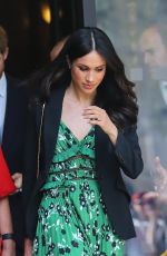MEGHAN MARKLE and Prince Harry Arrives at Australia House in London 04/21/2018