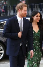 MEGHAN MARKLE and Prince Harry Arrives at Australia House in London 04/21/2018