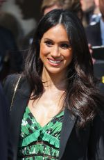 MEGHAN MARKLE and Prince Harry Arrives at Australia House in London 04/21/2018