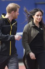 MEGHAN MARKLE and Prince Harry at UK Team Trials at Bath University 04/06/2018