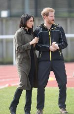 MEGHAN MARKLE and Prince Harry at UK Team Trials at Bath University 04/06/2018