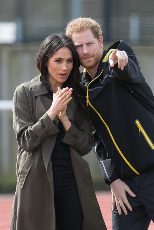 MEGHAN MARKLE and Prince Harry at UK Team Trials at Bath University 04/06/2018