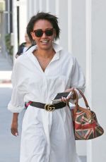MELANIE BROWN and Gary Madatyan Out for Lunch in Beverly Hills 04/23/2018